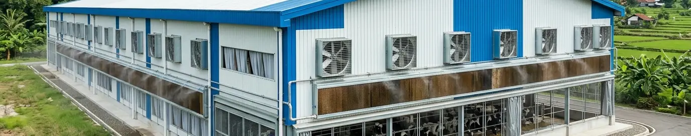 Sandwich Panel Kandang Sapi Perah: Kontrol Suhu Peternakan 2026
