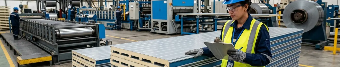 Cara Memilih Pabrik & Supplier Sandwich Panel Terpercaya 2026