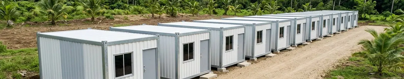 Bangunan Modular Proyek Pemerintah: Huntara dan Spesifikasi