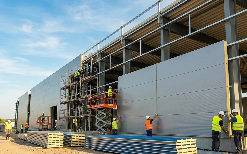 Panduan Pemasangan Dinding Gudang Sandwich Panel