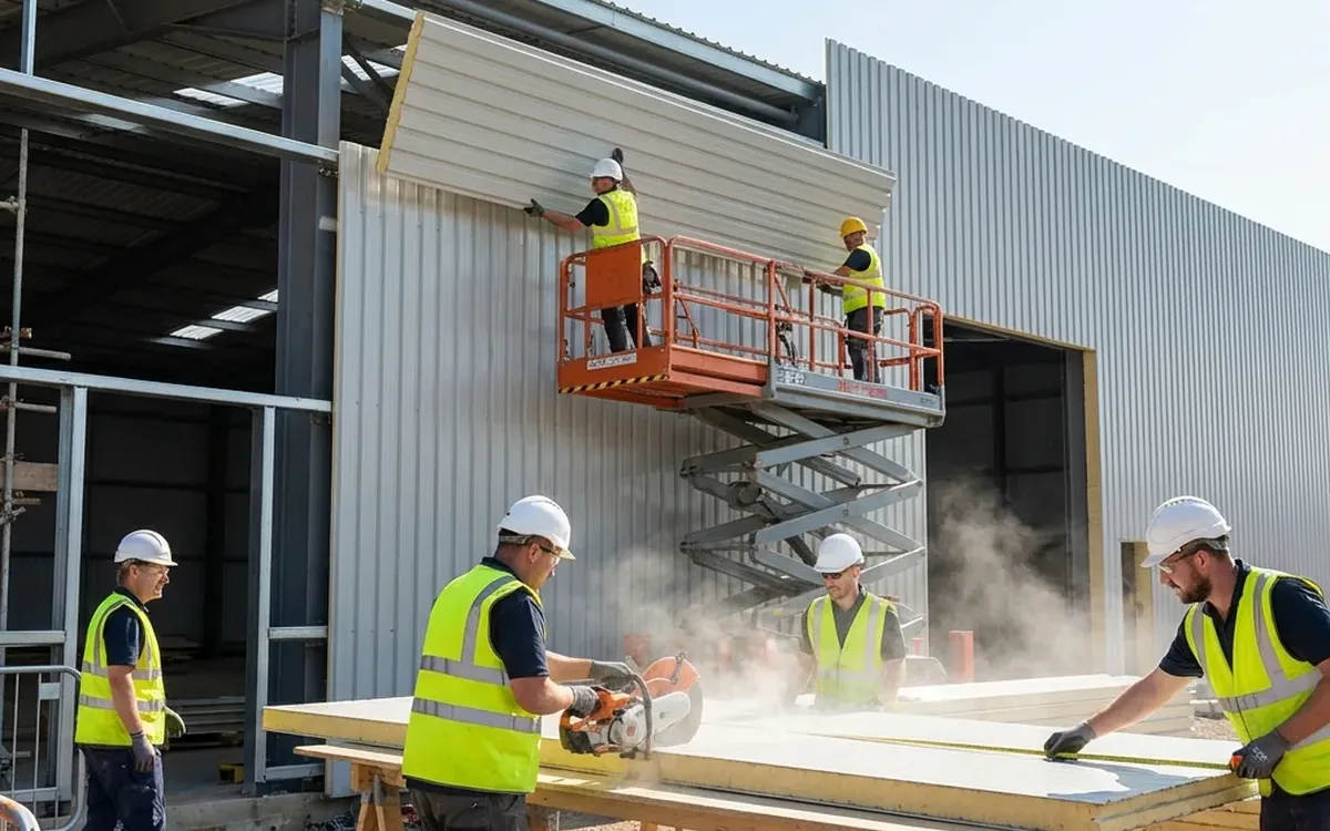 Cara Pasang Sandwich Panel yang Benar: Panduan Lengkap 2026