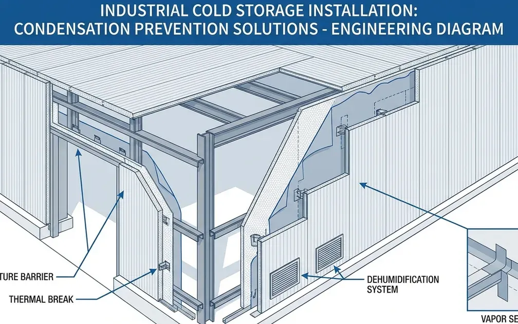 Solusi Kondensasi Cold Storage: Sandwich Panel Efektif