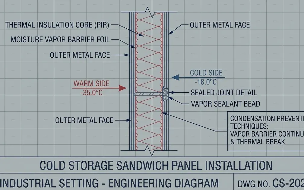 Solusi Kondensasi Cold Storage: Sandwich Panel Terbaik 2026