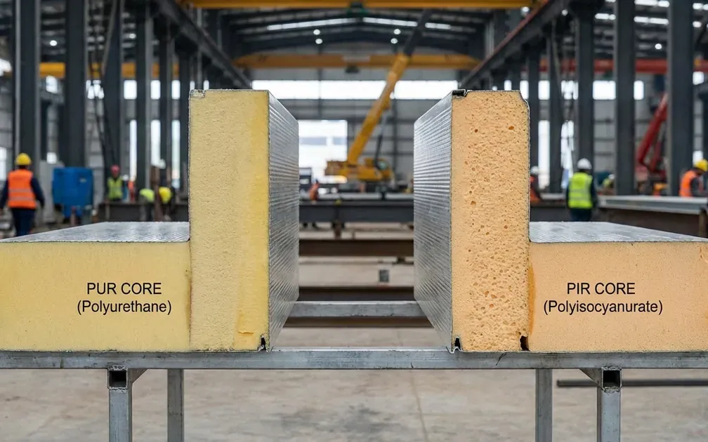 PIR vs PUR: Perbandingan Lengkap Sandwich Panel Terbaik 2026