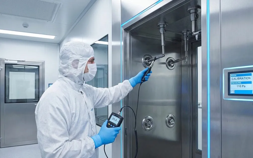 Perawatan dan Kalibrasi Air Shower Cleanroom: Panduan Lengkap 2026