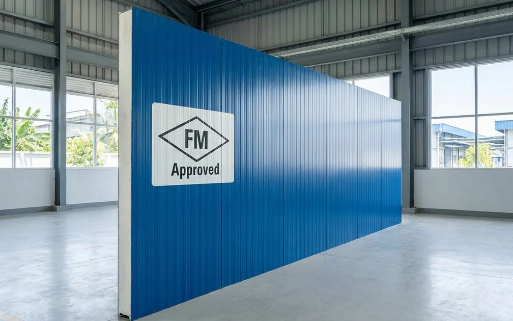 Sandwich Panel FM Approved: Sertifikasi & Pentingnya untuk Proyek