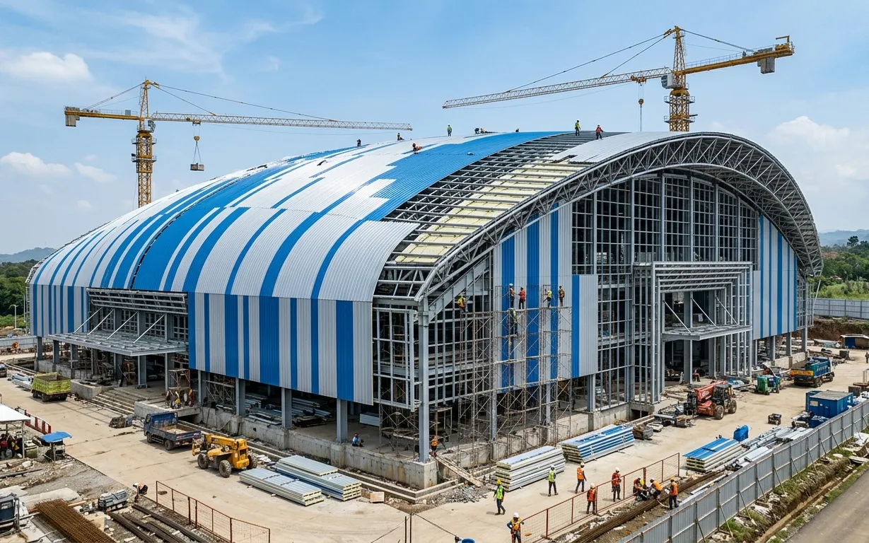 Sandwich Panel GOR: Solusi Konstruksi Cepat Proyek Pemerintah 2026