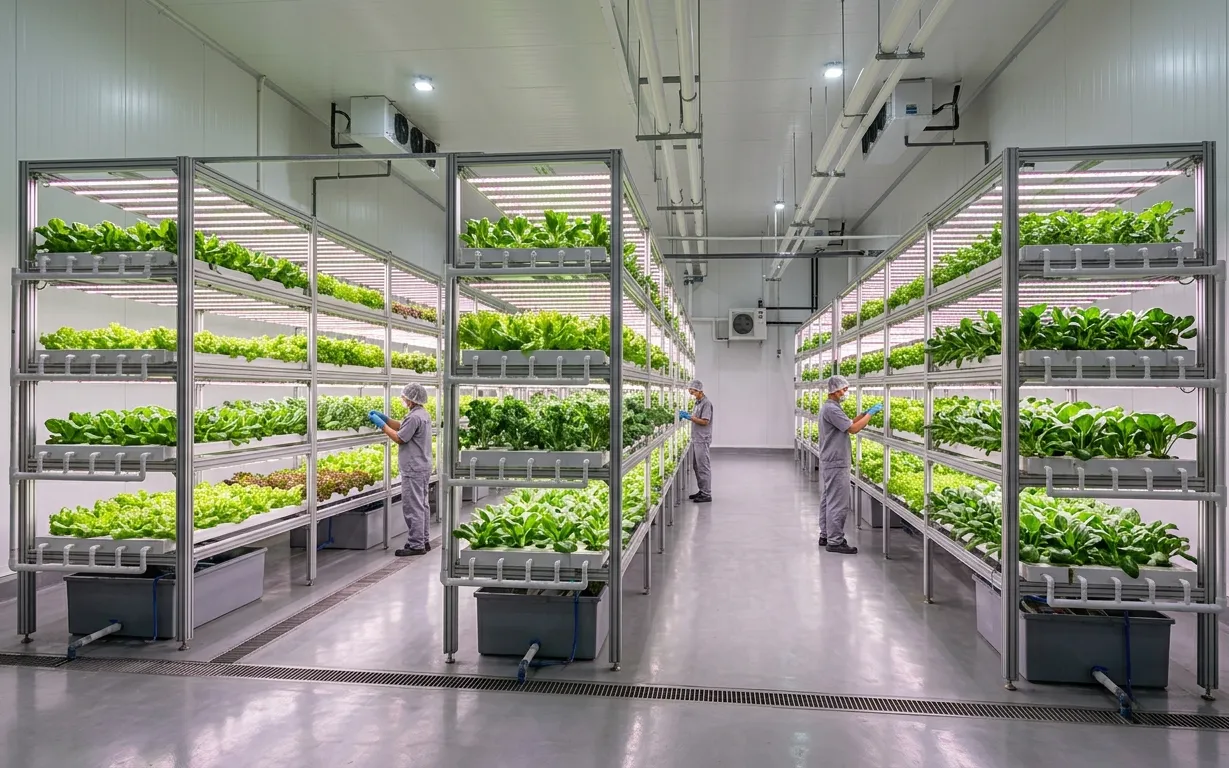 Sandwich Panel Vertical Farming & Greenhouse Modern 2026