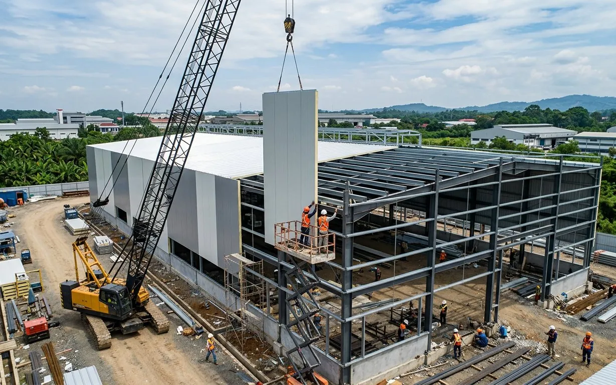 Modular Sandwich Panel System: Apa Itu dan Kapan Dipakai?