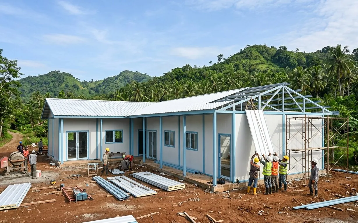 夹芯板与2026印尼学校振兴计划：快速建造指南