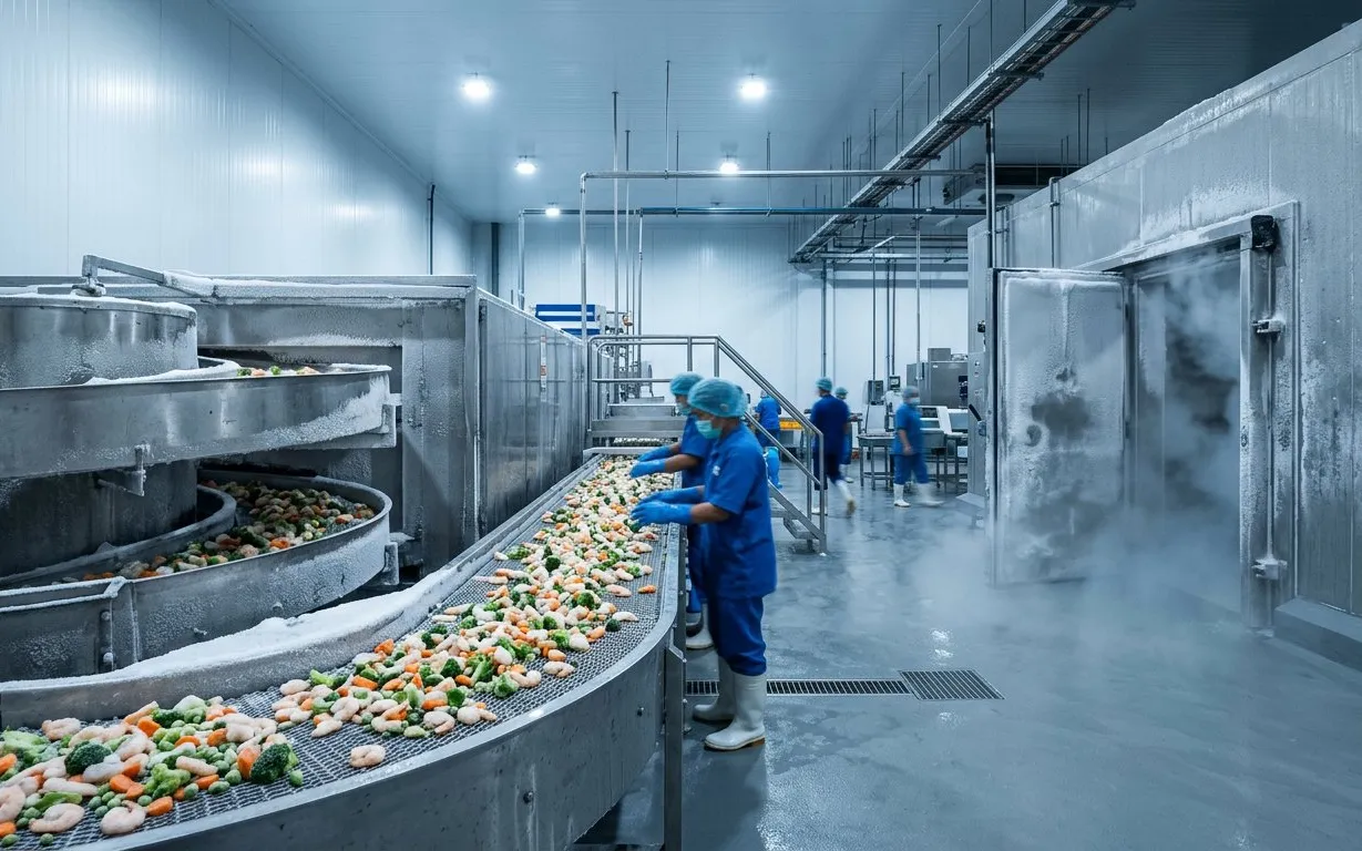 IQF单体速冻与急冻库对比：选型指南2026