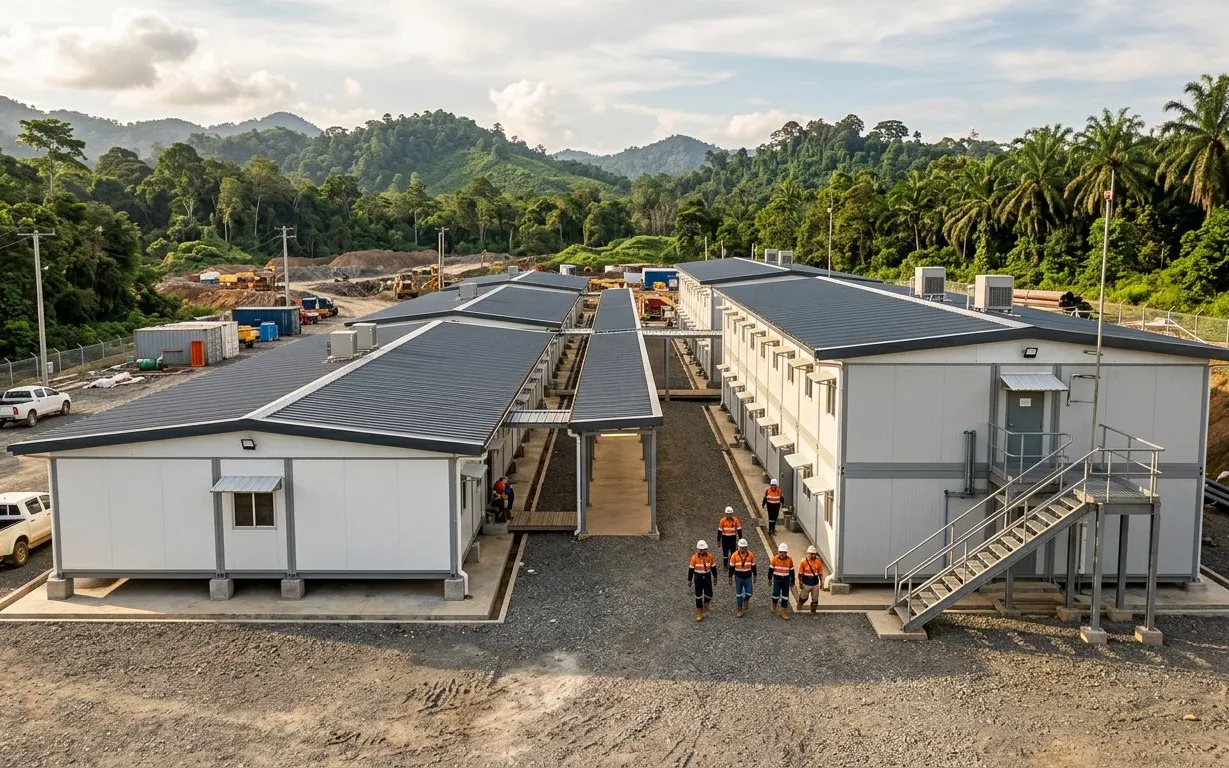 Sandwich Panel Mess Karyawan & Barak Pekerja Proyek 2026