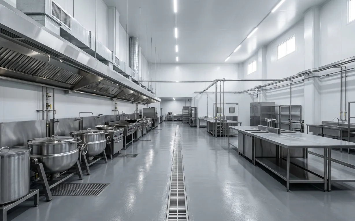 Sandwich Panel Dapur Komersial & Central Kitchen: Panduan 2026