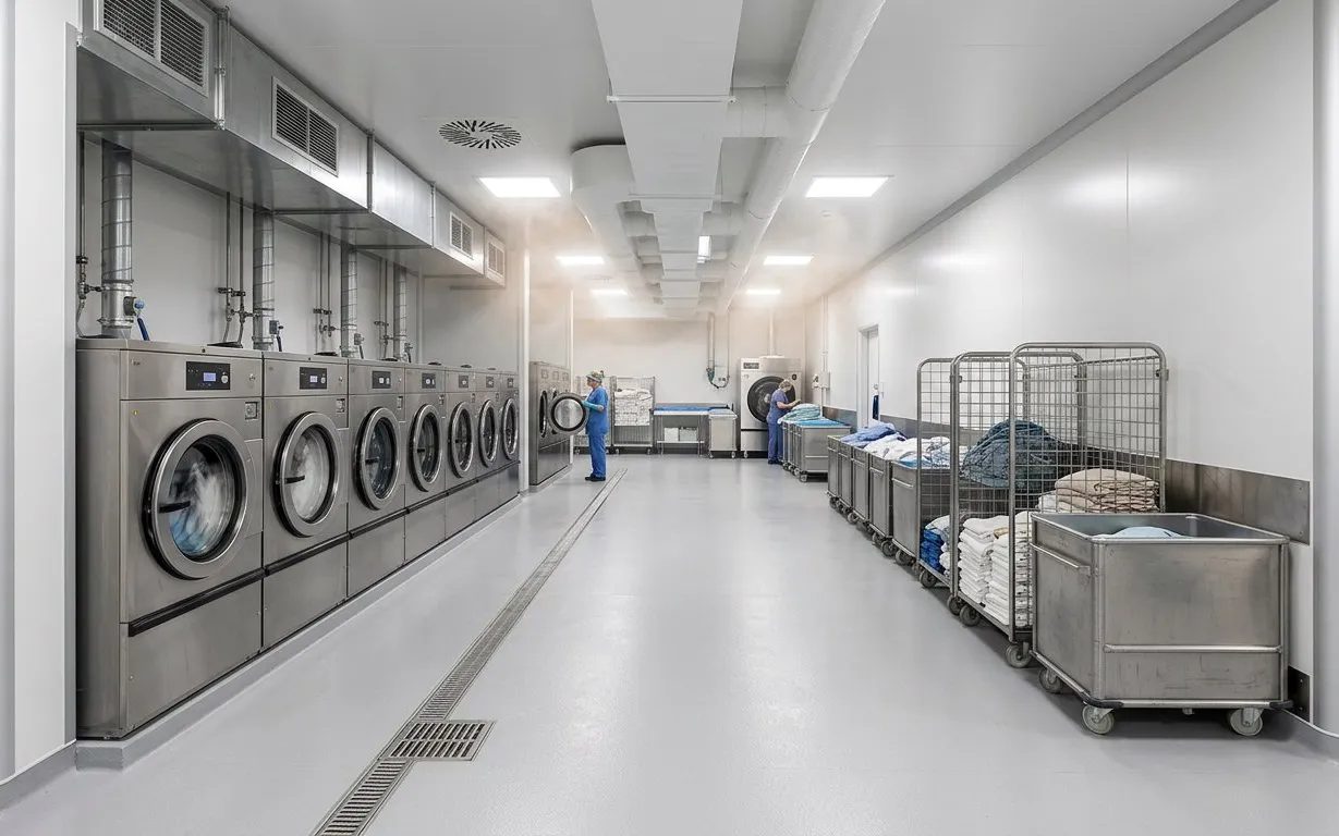 Sandwich Panel Ruang Laundry Rumah Sakit & Industri 2026
