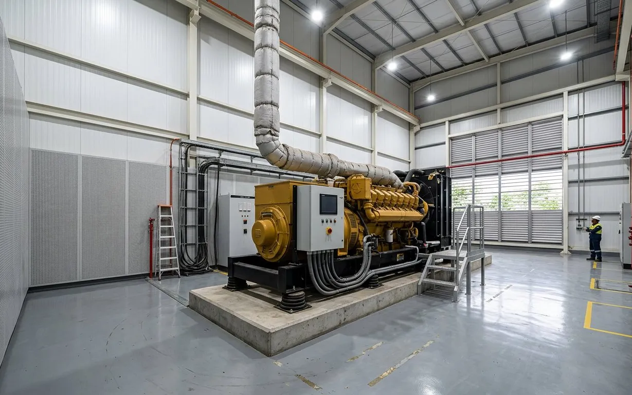 Sandwich Panel Ruang Genset: Peredam Suara, STC & Biaya 2026