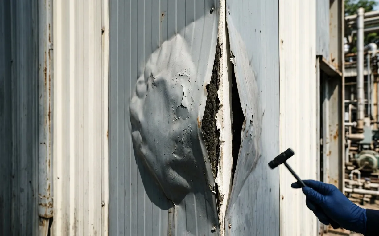 Delaminasi Sandwich Panel: Penyebab, Deteksi dan Garansi