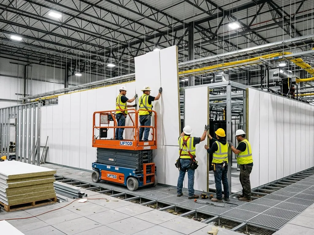 Sandwich Panel Data Center: Konstruksi Modular Tahan Api 2026