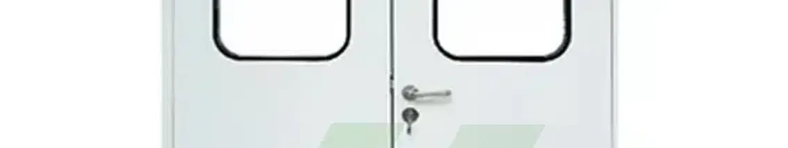Double Swing Cleanroom Door