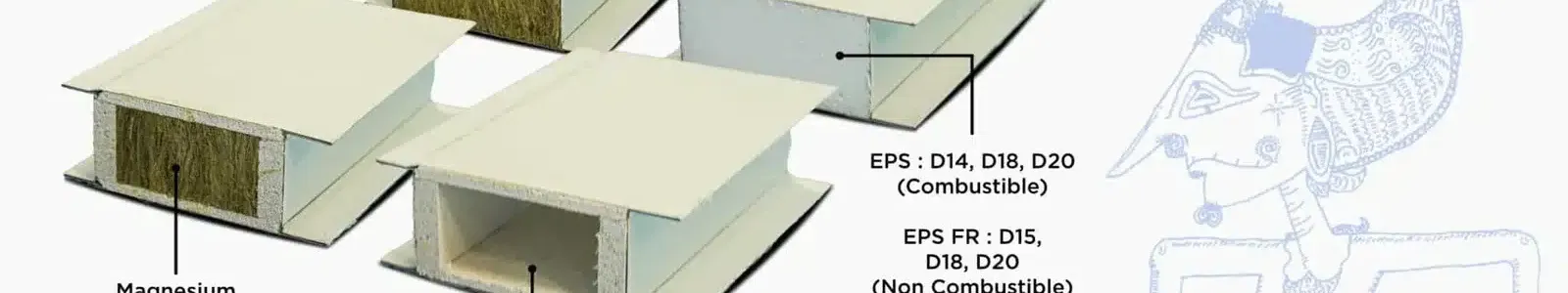 Arjuna Antibacterial Sandwich Panel