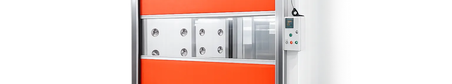High-Speed Cleanroom Roller Shutter Door