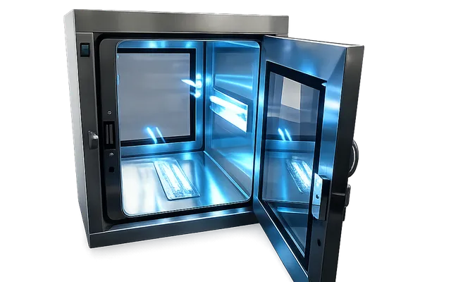 Clean Room Electronic Interlock Clean Room Pass Through Box For Pharmacy Laboratory