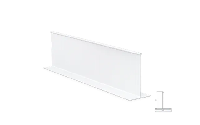 Large Powder-Coated Aluminium T Bar for Sandwich Panel