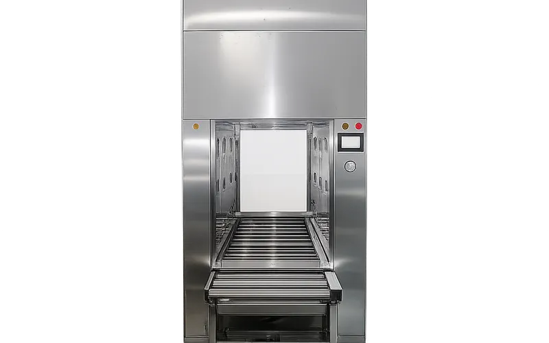 Automatic Transfer Tape Cleanroom Pass Through Chambers With Transfer Machine