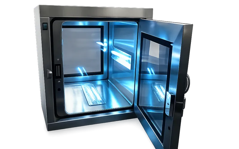 Clean Room Electronic Interlock Clean Room Pass Through Box For Pharmacy Laboratory