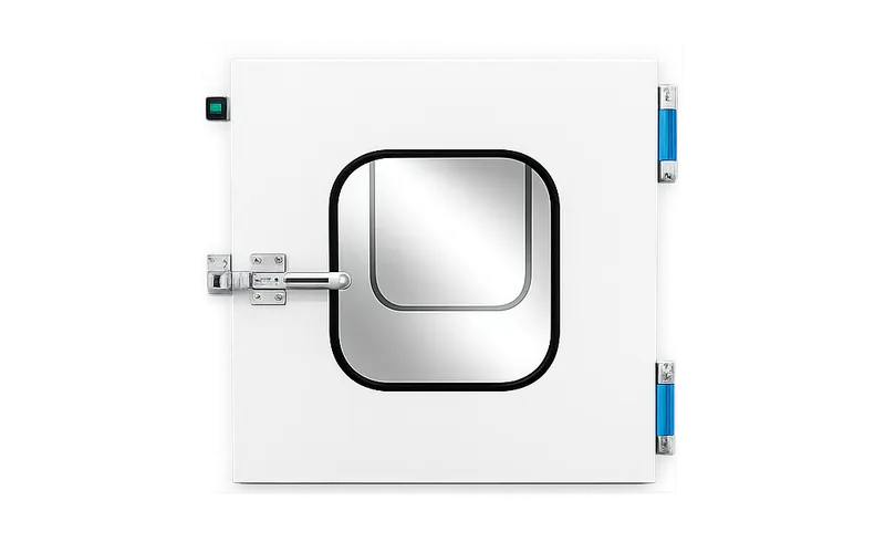 Cleanroom Pass Through Box With Reduced Contamination And Improved Efficiency