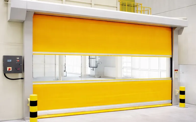 High-Speed Cleanroom Roller Shutter Door
