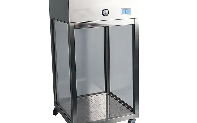 Stainless Steel Sampling Booth