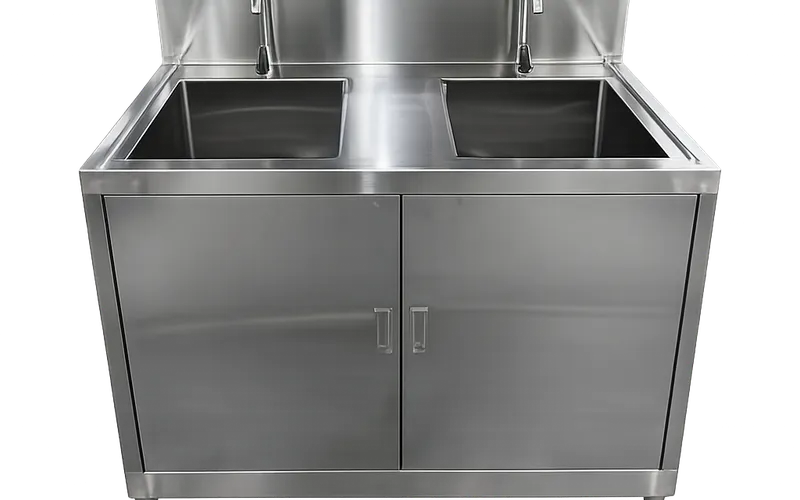 Knee-Operated Medical Hand Wash Sink