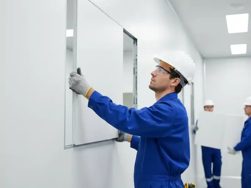 Instalasi Sandwich Panel