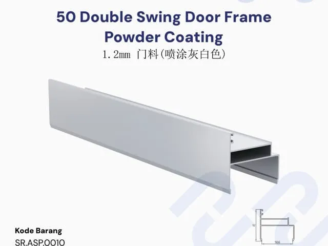 50 毫米双开门框