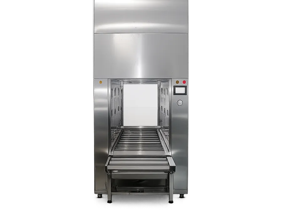 Automatic Transfer Tape Cleanroom Pass Through Chambers With Transfer Machine