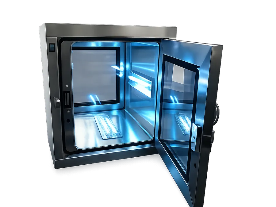 Clean Room Electronic Interlock Clean Room Pass Through Box For Pharmacy Laboratory