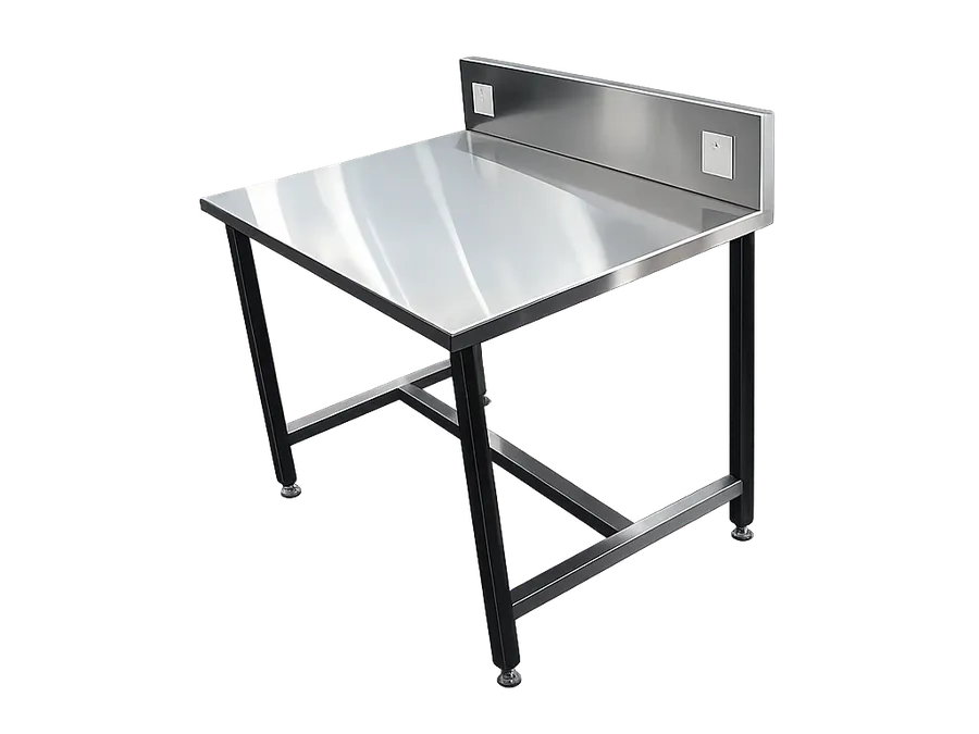 Stainless Steel Medical Work Table with Power Socket