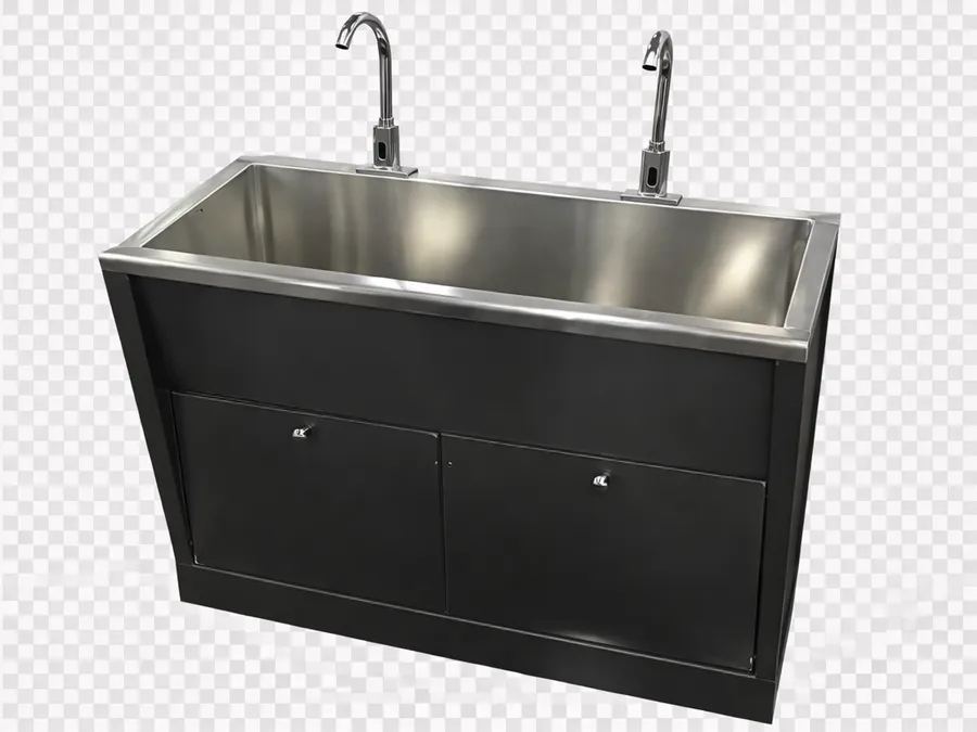 双工位感应式医用洗手池