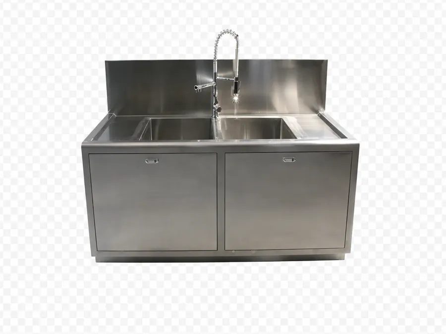 Double Medical Hand Wash Sink