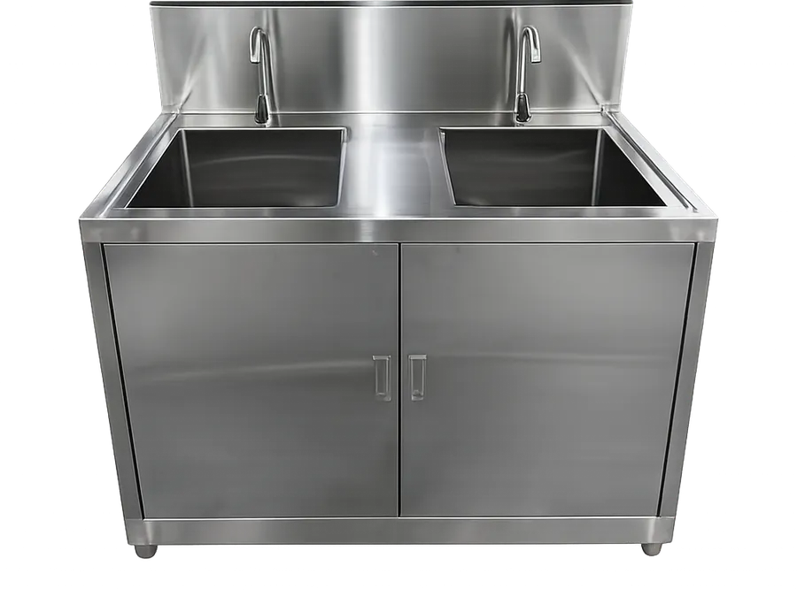 Knee-Operated Medical Hand Wash Sink